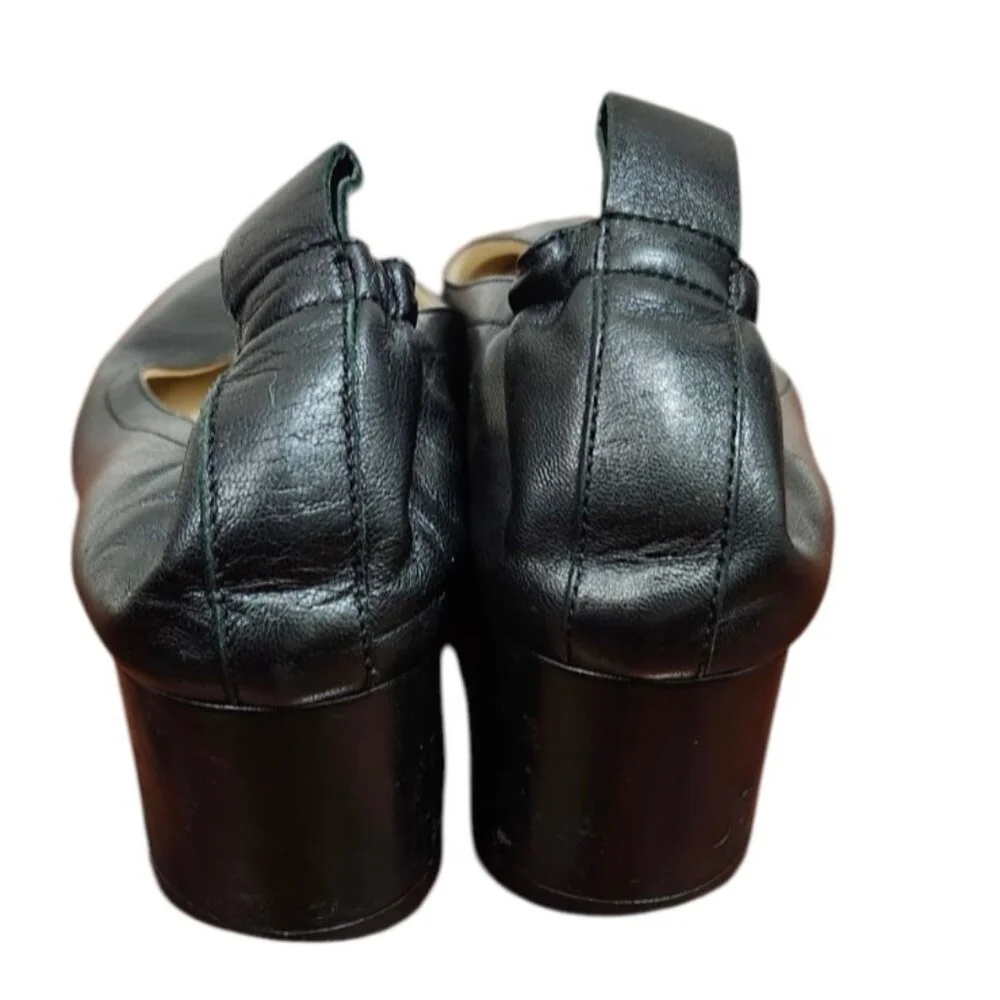 EVERLANE WOMENS SHOES Size 5 Black ALL LEATHER MADE IN ITALY